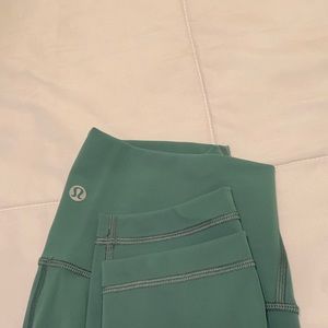 lululemon hi rise wunder under leggings 25”